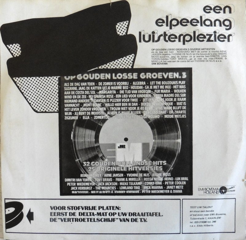 André Moss - Laura 29941 (B) Vinyl Singles Goede Staat