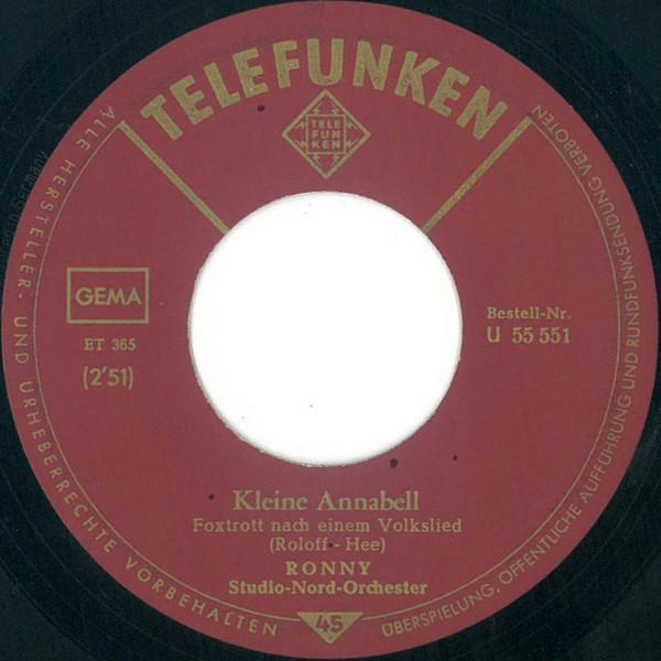 Ronny - Kleine Annabell 34434 28879 28113 14630 Vinyl Singles Goede Staat