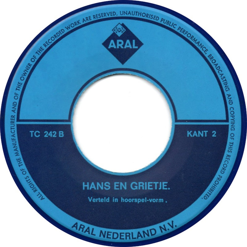 Unknown Artist - Hans En Grietje (ARAL) 15822 33831 Vinyl Singles Goede Staat