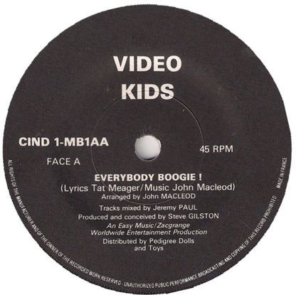 Video Kids - Everybody Boogie 14810 Vinyl Singles Goede Staat