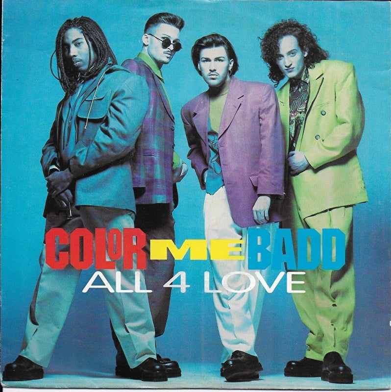 Color Me Badd - All 4 Love 01118 (B) Vinyl Singles B-Keus (B)