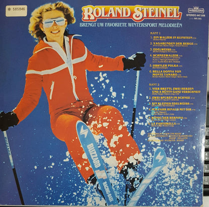 Roland Steinel - Brengt U Favorieten Wintersport Melodieen (LP) 40387 Vinyl LP Goede Staat