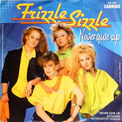 Frizzle Sizzle - Never Give Up 22159 Vinyl Singles Goede Staat