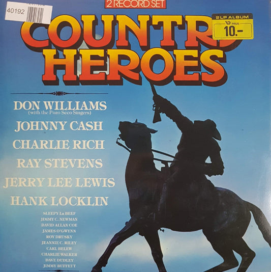 Various - Country Heroes (LP) 40192 Vinyl LP Goede Staat