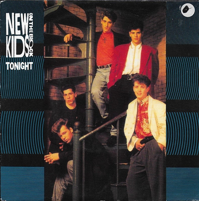 New Kids On The Block - Tonight 20149 Vinyl Singles Goede Staat