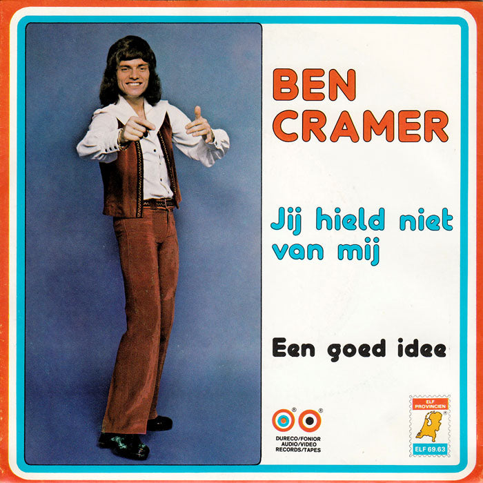 Ben Cramer - Jij Hield Niet Van Mij 32615 Vinyl Singles Goede Staat