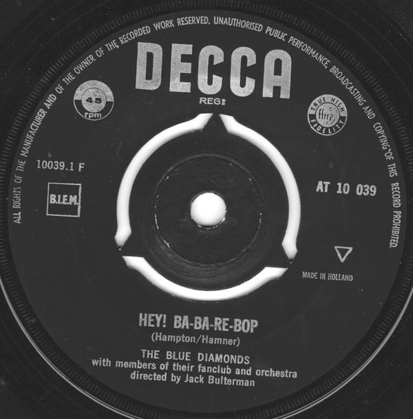 Blue Diamonds - Hey! Ba-Ba-Re-Bop 02274 Vinyl Singles Hoes: Generic