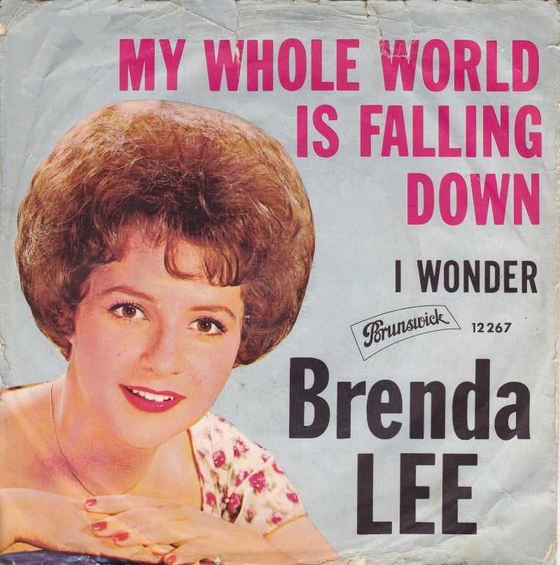 Brenda Lee - I Wonder 16259 Vinyl Singles Goede Staat