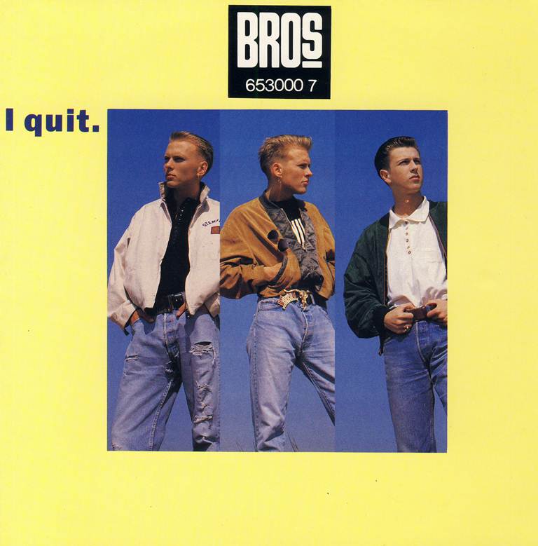 Bros - I Quit 06406 15550 Vinyl Singles Goede Staat