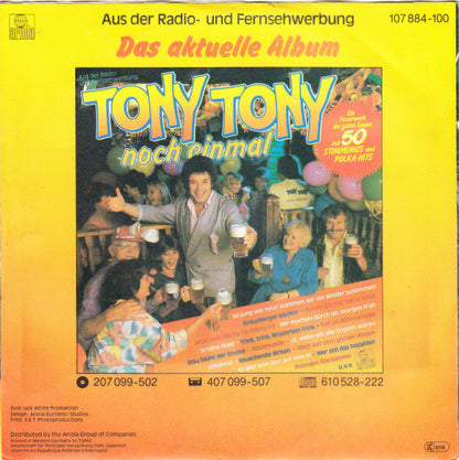 Tony Marshall  - Tony Tony Noch Einmal 23199 Vinyl Singles Goede Staat