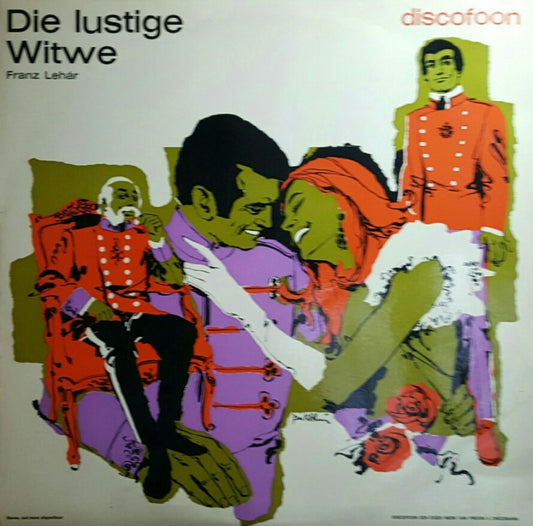 Franz Lehar - Die Lustige Witwe (LP) 43039 Vinyl LP Goede Staat