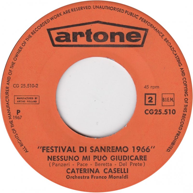 Caterina Caselli - Il Cammino Di Ogni Speranza 03942 Vinyl Singles Goede Staat