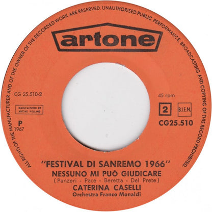 Caterina Caselli - Il Cammino Di Ogni Speranza 03942 Vinyl Singles Goede Staat