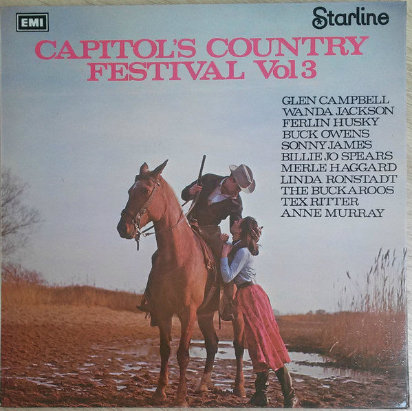 Various - Capitol's Country Festival Vol. 3 (LP) 40514 Vinyl LP Goede Staat