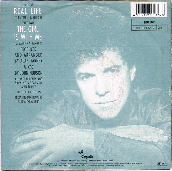 Leo Sayer - Real Life 22483 Vinyl Singles Goede Staat