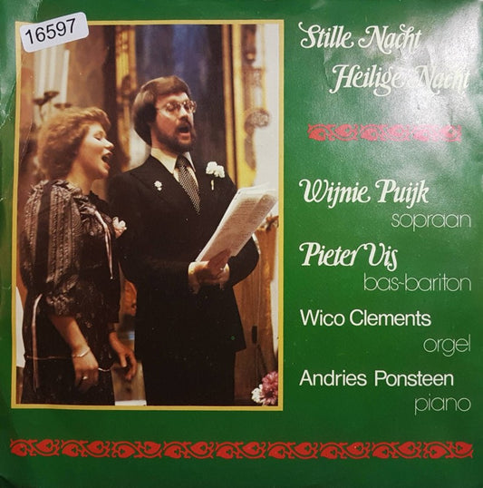 Wijnie Puijk Pieter Vis - Stille Nacht Heilige Nacht (EP) 16597 25706 Vinyl Singles EP Goede Staat