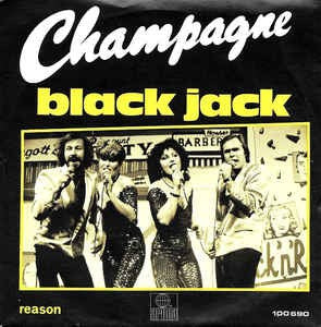 Champagne - Black Jack Vinyl Singles Goede Staat