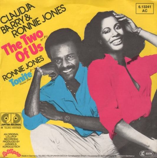 Claudja Barry & Ronnie Jones - The two of us 13305 Vinyl Singles Goede Staat