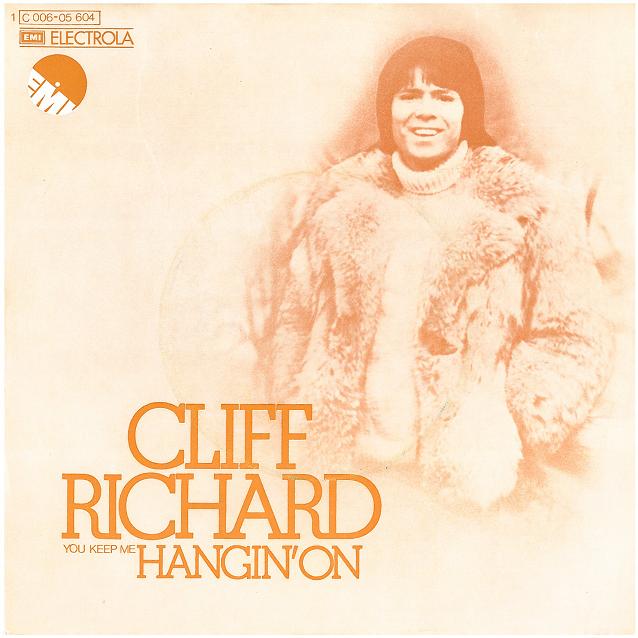 Cliff Richard - (You Keep Me) Hangin' On 25529 Vinyl Singles Goede Staat