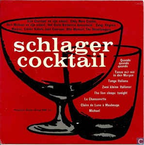 Various - Schlager Cocktail (EP) 07301 Vinyl Singles EP Goede Staat