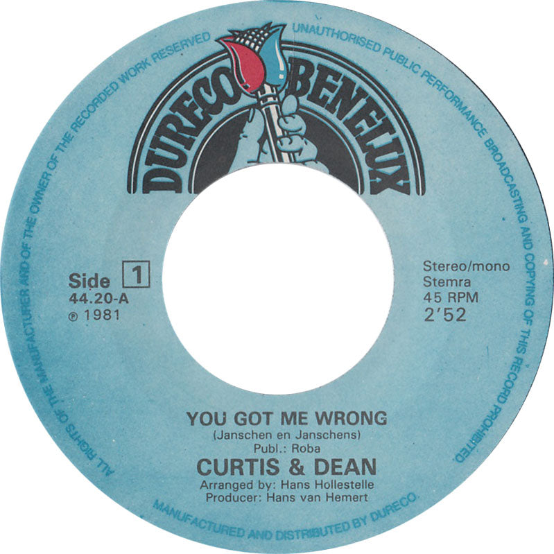 Paul Curtis & Hazell Dean - You Got Me Wrong 33376 Vinyl Singles Goede Staat