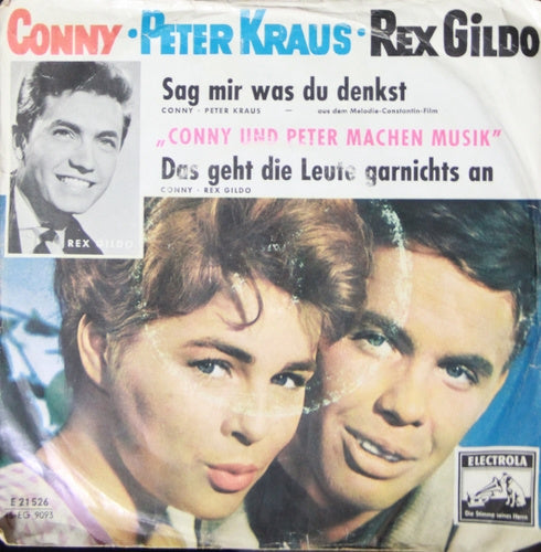 Conny / Peter Kraus / Rex Gildo - Sag Mir Was Du Denkst Vinyl Singles Goede Staat