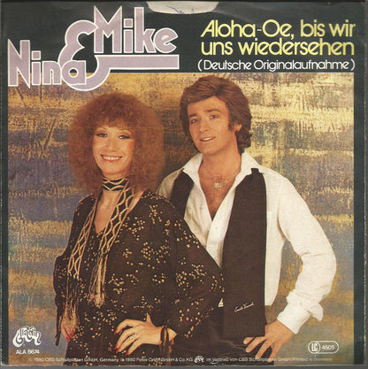 Nina & Mike - Aloha-Oe, Bis Wir Uns Wiedersehen 22774 Vinyl Singles Goede Staat