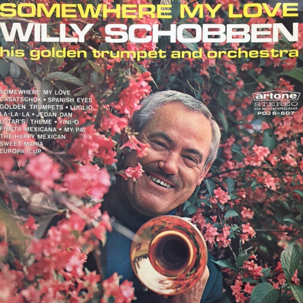 Willy Schobben - Somewhere My Love (LP) 40914 Vinyl LP Goede Staat