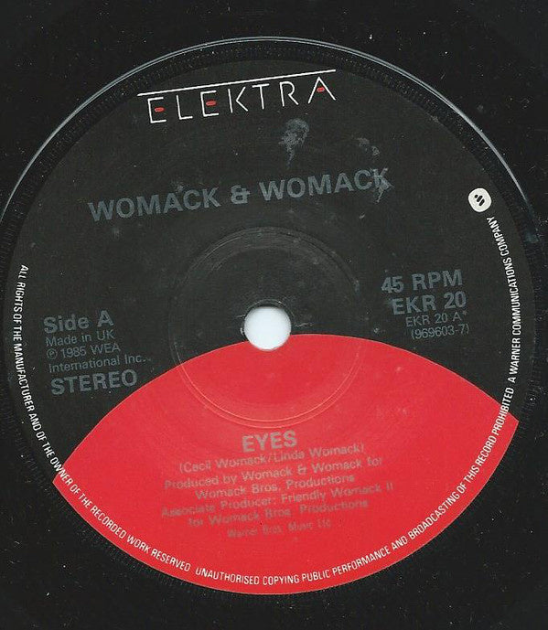 Womack & Womack - Eyes 22911 Vinyl Singles Goede Staat