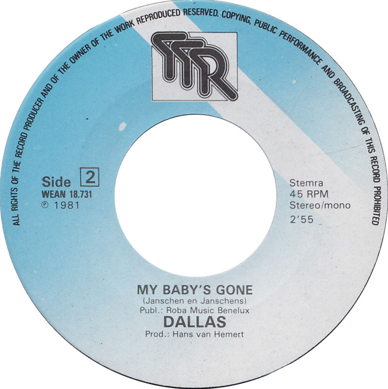 Dallas - Come On And Get It 18970 Vinyl Singles Goede Staat