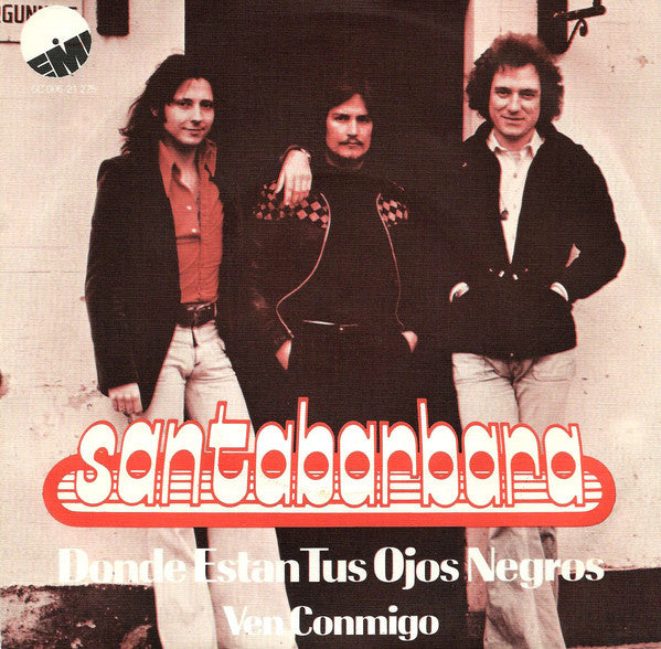 Santabárbara - Donde Estan Tus Ojos Negros 14563 Vinyl Singles B-Keus (B)