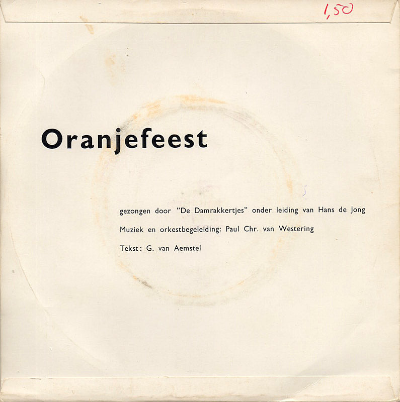 Oranjefeest - 'T Is  Feest 18528 Vinyl Singles Goede Staat