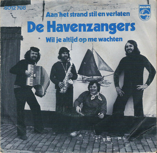 Havenzangers - Aan Het Strand Stil En Verlaten 13027 Vinyl Singles Goede Staat