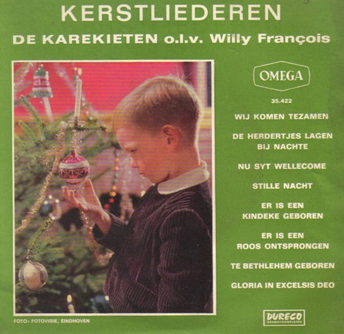 Kinderkoor De Karekieten - Kinder Kerstliederen 37411 Vinyl Singles Goede Staat