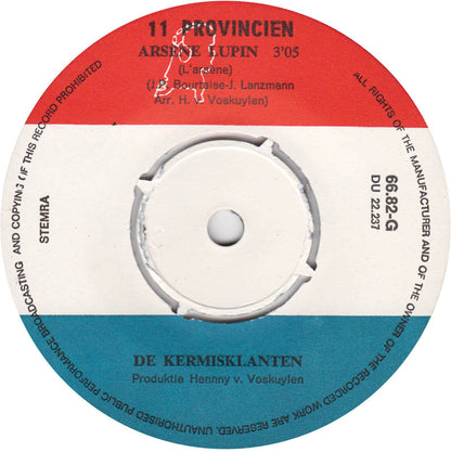 Kermisklanten - Arsène Lupin 29885 Vinyl Singles Goede Staat