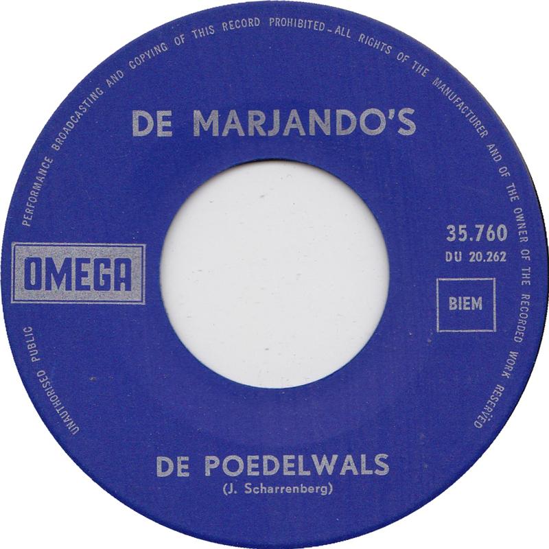 Marjando's - De Kegelmars 31145 Vinyl Singles Goede Staat