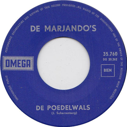 Marjando's - De Kegelmars 31145 Vinyl Singles Goede Staat