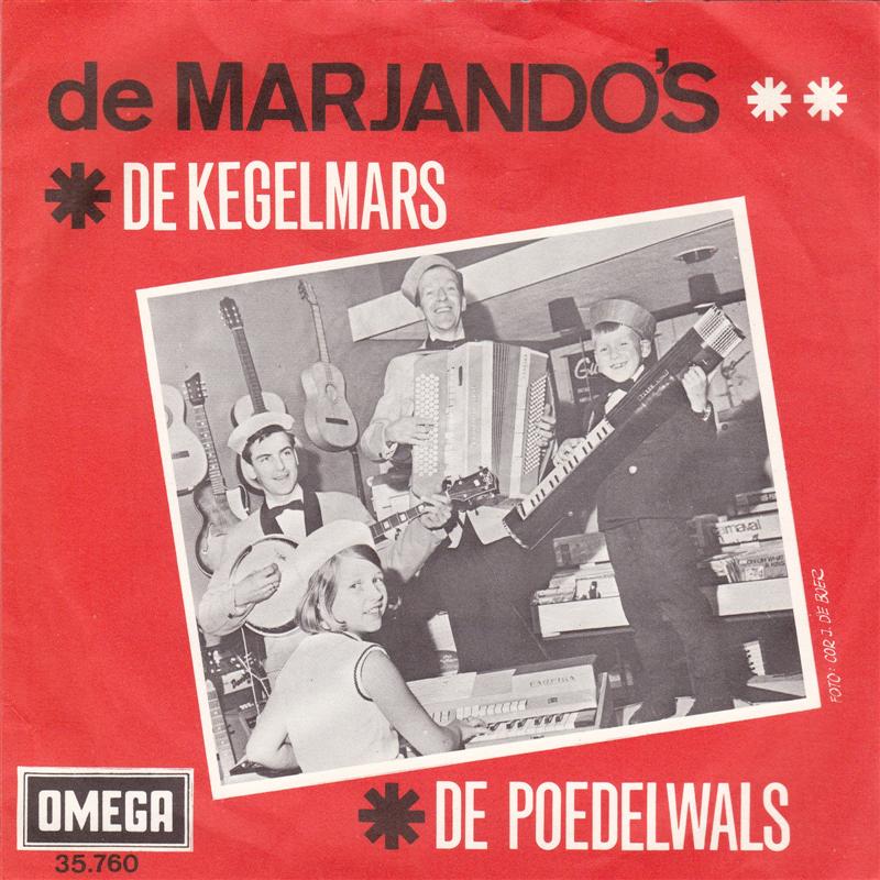 Marjando's - De Kegelmars 31145 Vinyl Singles Goede Staat