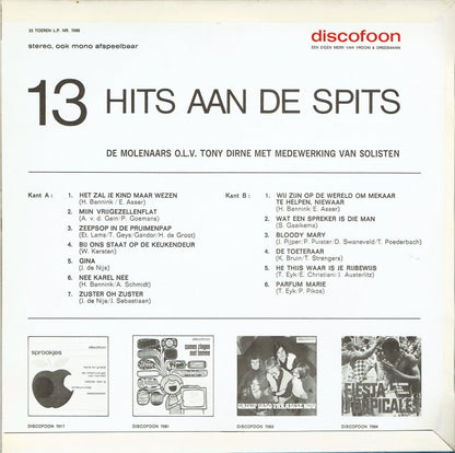 Various - 13 Hits Aan De Spits No. 1 (LP) 48166 Vinyl LP Goede Staat