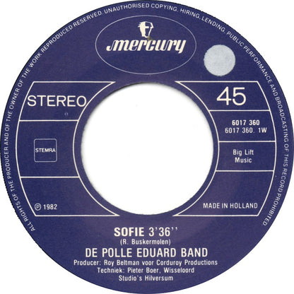 Polle Eduard Band - Sofie 14838 Vinyl Singles Goede Staat