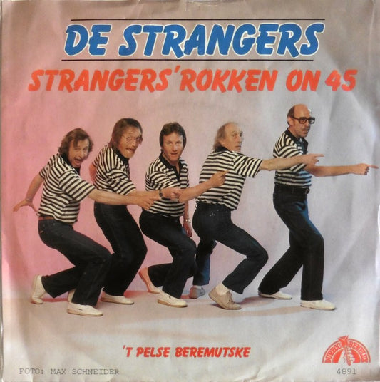 Strangers - Strangers' Rokken On 45 17651 Vinyl Singles Goede Staat