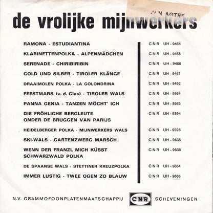 Vrolijke Mijnwerkers - Feestmars 29125 Vinyl Singles Goede Staat