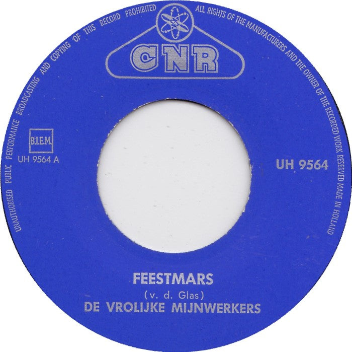 Vrolijke Mijnwerkers - Feestmars 29125 Vinyl Singles Goede Staat