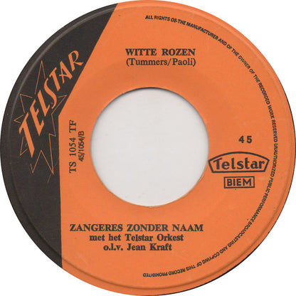 Zangeres Zonder Naam - Achter In 't Stille Klooster 28854 Vinyl Singles Goede Staat