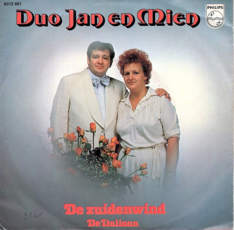 Duo Jan En Mien - De Zuidenwind (B) Vinyl Singles B-Keus (B)