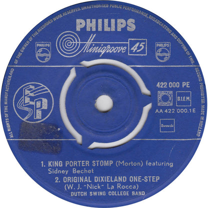 Dutch Swing College Band - King Porter Stomp (EP) 18531 Vinyl Singles EP Goede Staat