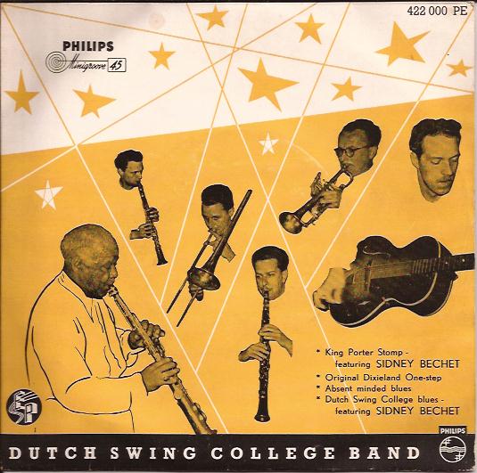 Dutch Swing College Band - King Porter Stomp (EP) 18531 Vinyl Singles EP Goede Staat