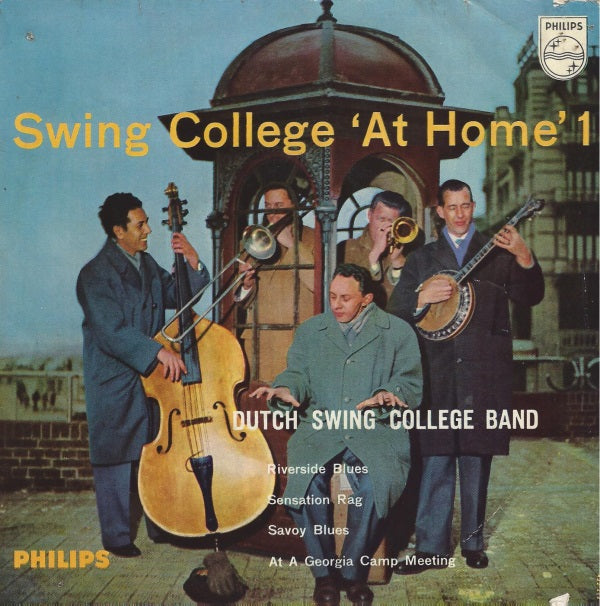 Dutch Swing College Band - Swing College At Home 1 (EP) 32204 Vinyl Singles Goede Staat