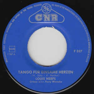 Louis Neefs - Tango Fur Einsame Herzen 05475 Vinyl Singles Goede Staat