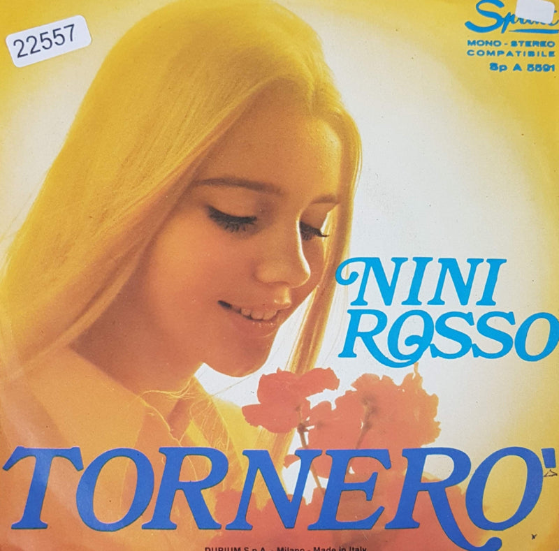 Nini Rosso - Tornerò 22557 Vinyl Singles Goede Staat